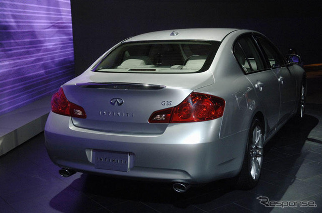 【ニューヨークモーターショー06】日産は新型 G35/スカイライン
