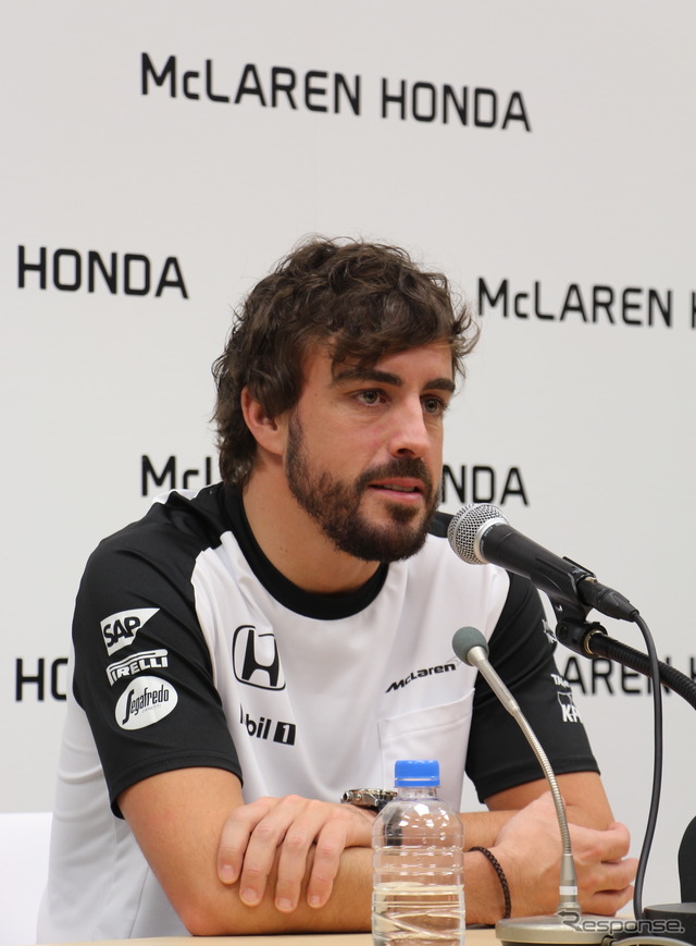 マクラーレン・ホンダのフェルナンド・アロンソ
