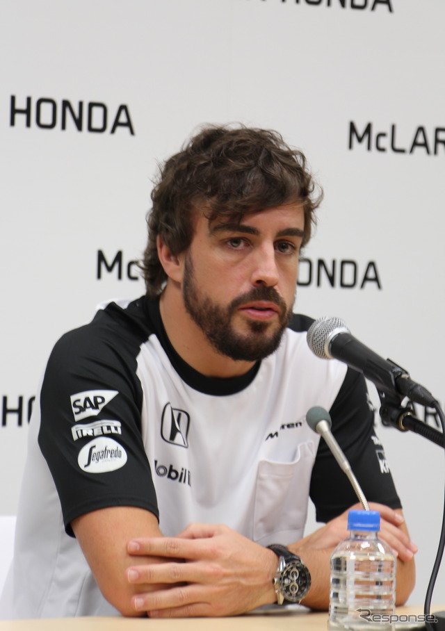 マクラーレン・ホンダのフェルナンド・アロンソ