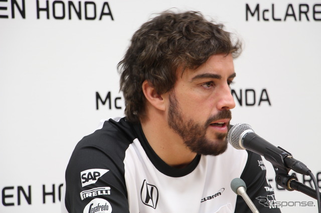 マクラーレン・ホンダのフェルナンド・アロンソ