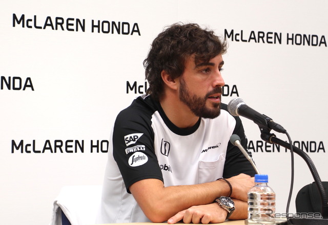 マクラーレン・ホンダのフェルナンド・アロンソ