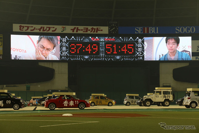 電王戦 × TOYOTA「リアル車将棋」