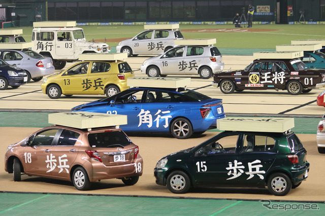 電王戦 × TOYOTA「リアル車将棋」