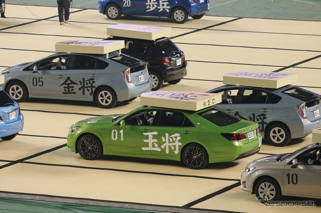電王戦 × TOYOTA「リアル車将棋」