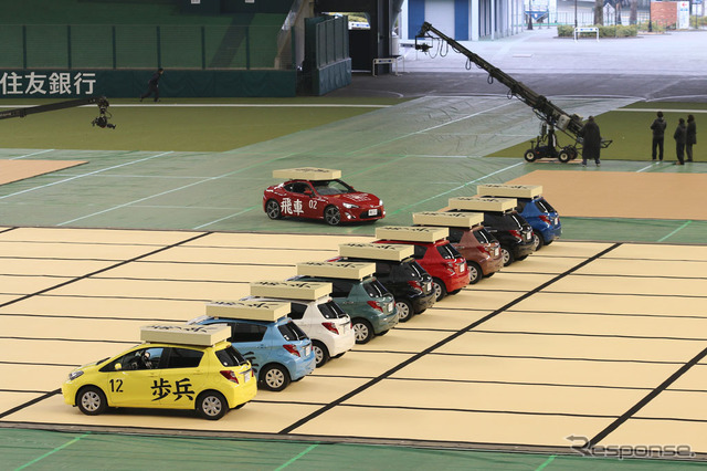 電王戦 × TOYOTA「リアル車将棋」