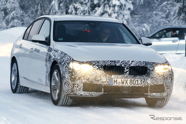BMW 3シリーズ スクープ写真