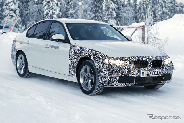 BMW 3シリーズ スクープ写真