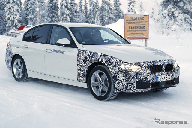 BMW 3シリーズ スクープ写真