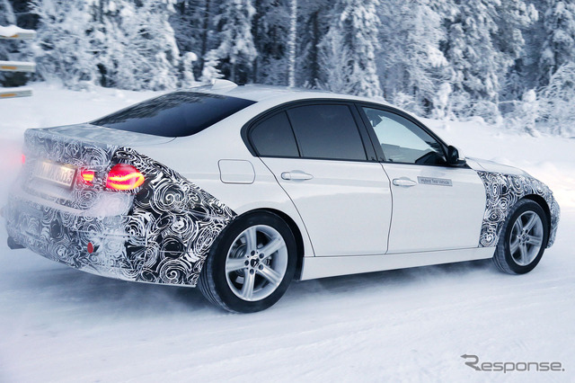 BMW 3シリーズ スクープ写真