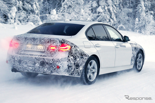 BMW 3シリーズ スクープ写真