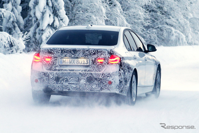 BMW 3シリーズ スクープ写真