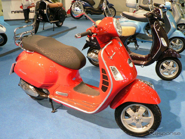 【東京モーターサイクルショー06】写真蔵…ピアジオ
