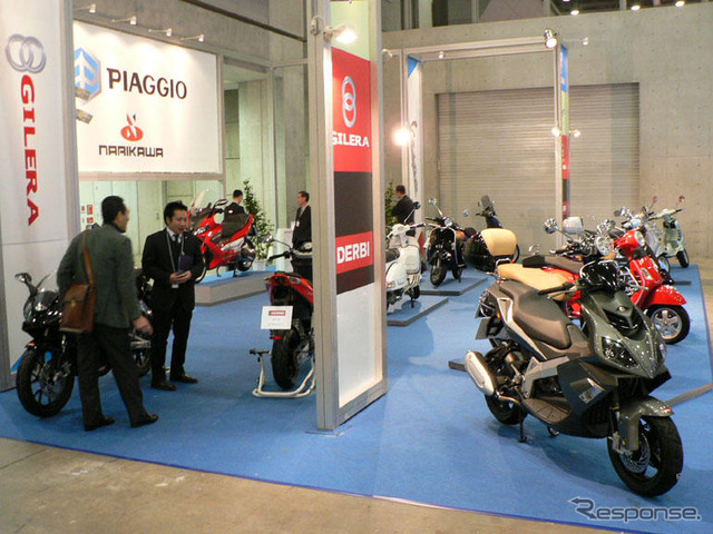 【東京モーターサイクルショー06】写真蔵…ピアジオ