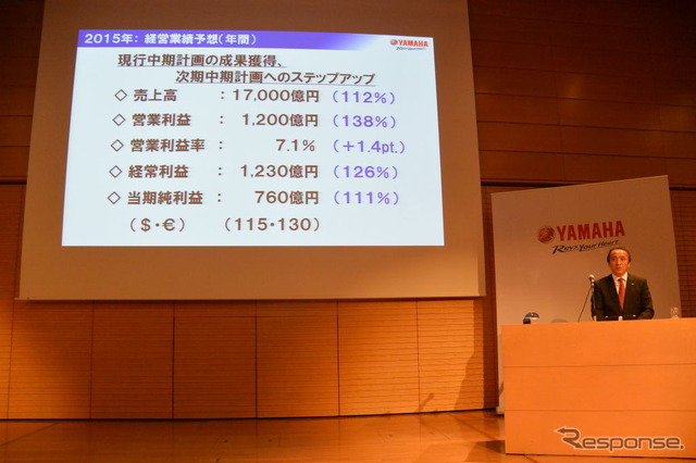 ヤマハ発動機 決算説明会