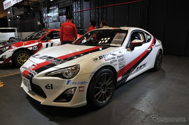 2014年 全日本ラリー選手権参戦車両のラック GR86
