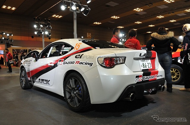 2014年 全日本ラリー選手権参戦車両のラック GR86