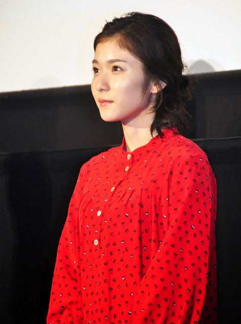 松岡茉優/『リトル・フォレスト 冬・春』初日舞台挨拶