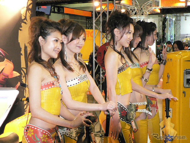 【東京モーターサイクルショー06】コンパニオン写真蔵…ファイナル