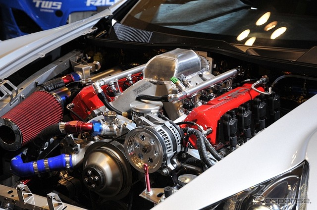 D1 LFAに搭載されたNASCAR TRD製V8エンジン