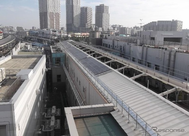 東京メトロは2月17日から、日比谷線の南千住駅で太陽光発電システムを導入する