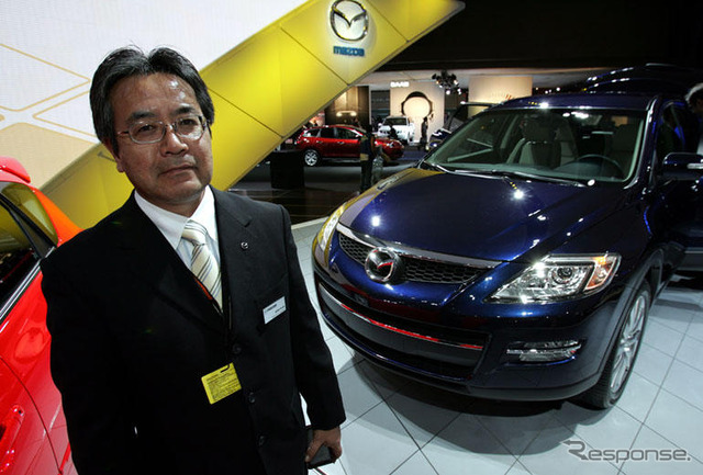 【ニューヨークモーターショー06】マツダ CX-9 は「洗練されたお兄さん」