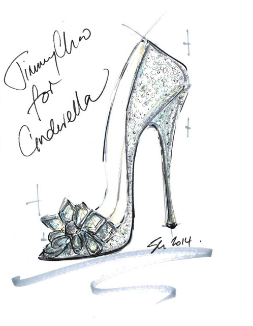 『シンデレラ』×「ジミー・チュウ(Jimmy Choo)」ガラスの靴