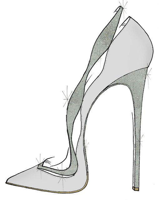 『シンデレラ』×アレクサンドレ・バーマン(Alexandre Birman)」ガラスの靴