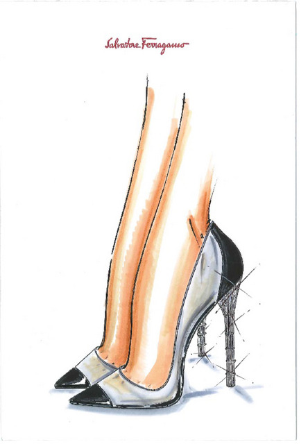 『シンデレラ』×「サルヴァトーレ・フェラガモ(Salvatore Ferragamo)」ガラスの靴