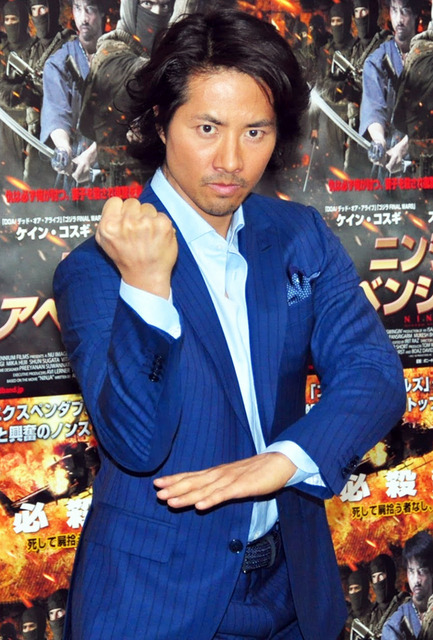 キレが迸る、ケイン・コスギ/主演映画『ニンジャ・アベンジャーズ』来日会見