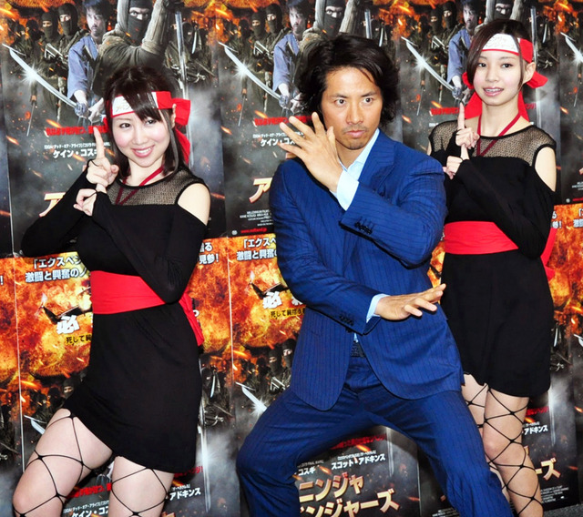ケイン・コスギ&吉田早希&川井優沙/映画『ニンジャ・アベンジャーズ』来日会見