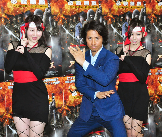 ケイン・コスギ&吉田早希&川井優沙/映画『ニンジャ・アベンジャーズ』来日会見