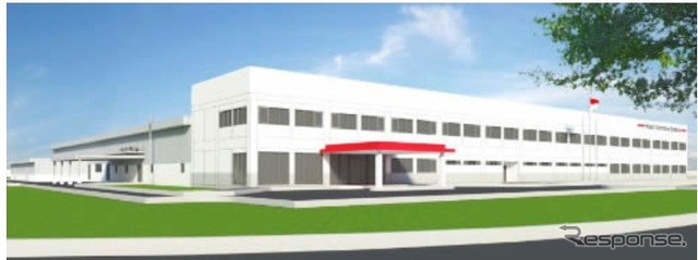 日立オートモティブシステムズインドネシア 新工場完成予想図