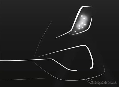 ケーニグセグ レゲーラ の予告スケッチ