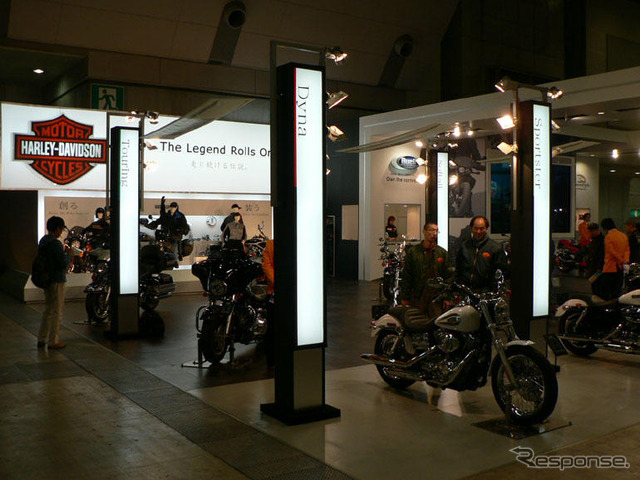 【東京モーターサイクルショー06】写真蔵…ハーレー&ビューエル