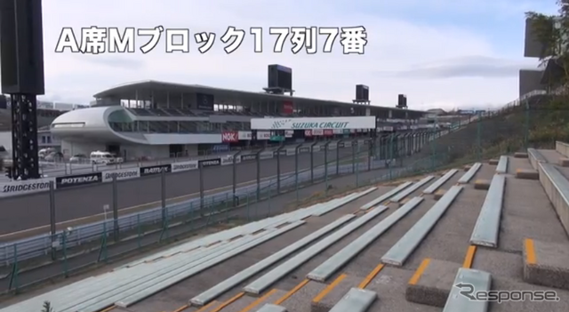 A1席の観戦ビュー