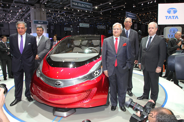 インドのタタモーターズのEVコンセプトカー、メガピクセル（参考画像）