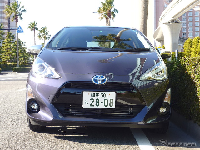 トヨタ アクア 改良新型