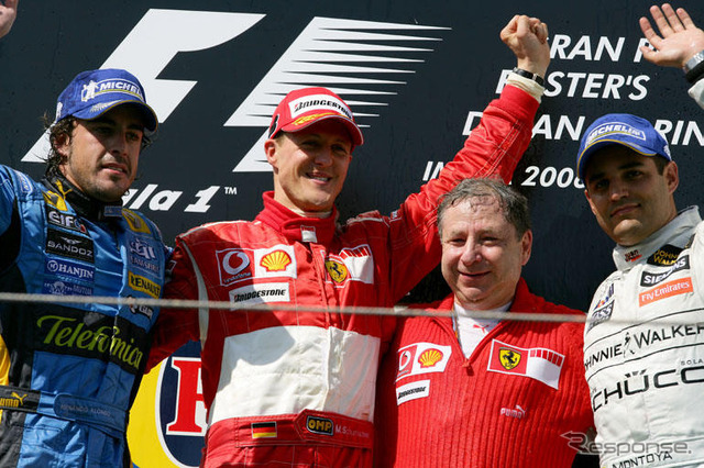 【F1サンマリノGP】シューマッハがポールtoウィン