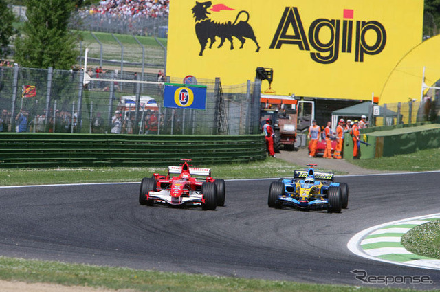 【F1サンマリノGP】シューマッハがポールtoウィン