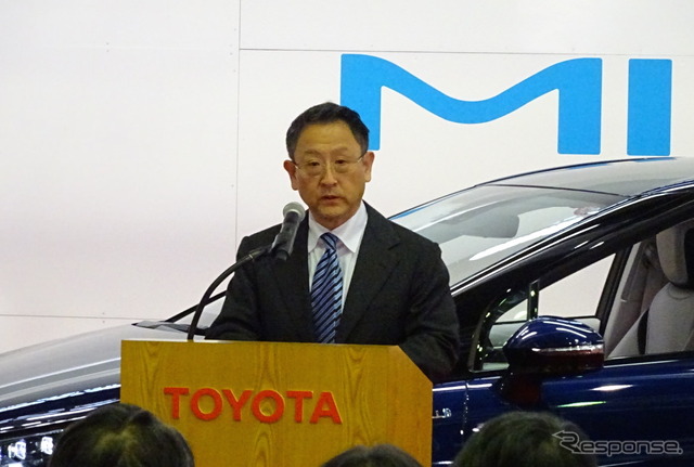 トヨタ自動車 豊田章男社長