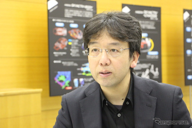 マツダ パワートレイン開発本部パワートレイン企画部主幹の新畑耕一氏