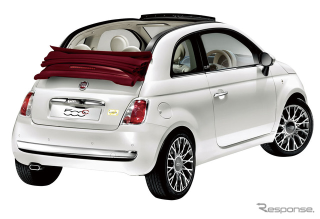 フィアット 500C ミモザ