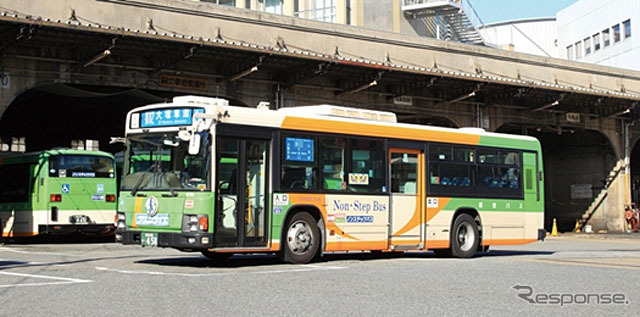 【未開封】都バス サウンド付きダイキャストモデル　H代幕車（いすゞエルガ）