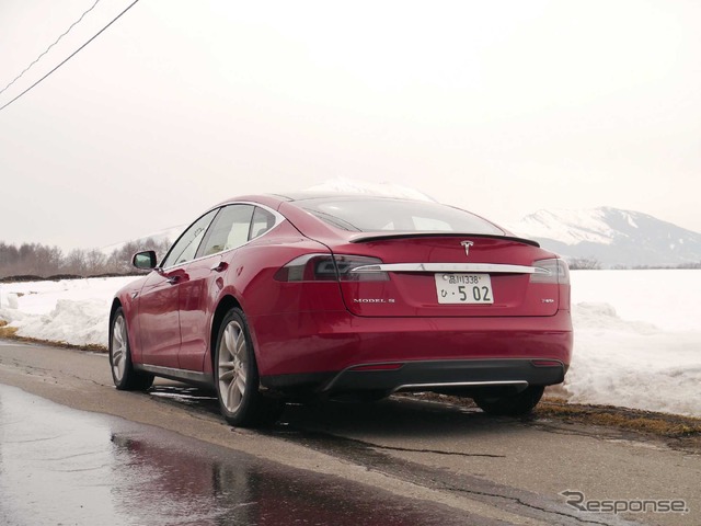 テスラ モデルS P85+