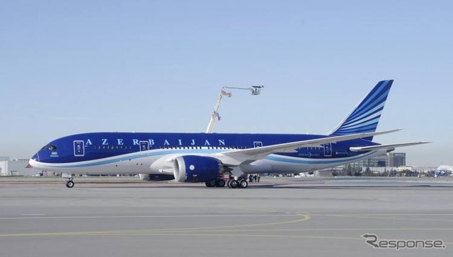 アゼルバイジャン航空 787ドリームライナー