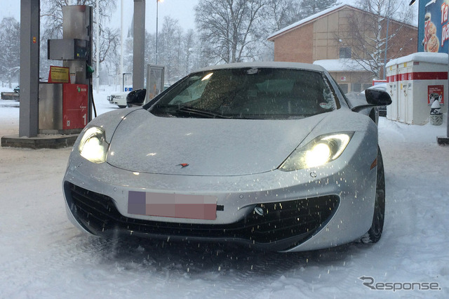 マクラーレン試作車 スクープ写真