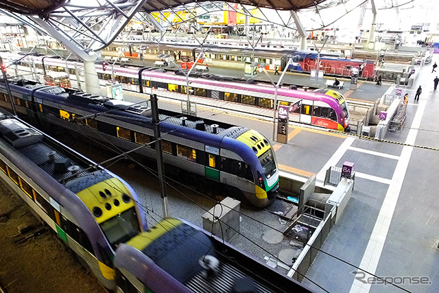 メルボルンのターミナル、サザン・クロス(Southern Cross)駅