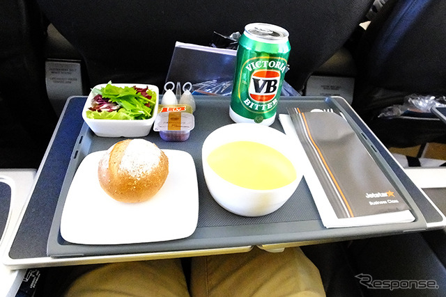 ジェットスター 東京-メルボルン線のビジネスクラス