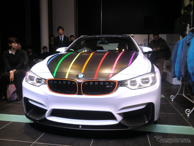 発表会では、限定発売の「BMW M4 DTM Champion Edition」がアンベールされた。