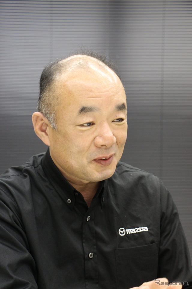 マツダ 車両開発本部の林貴誉志氏